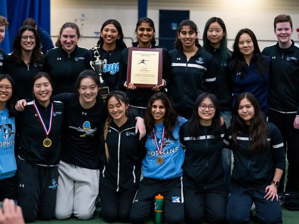 COURTESY OF HOPKINSSPORTS.COM
Hopkins Women’s Fencing won their fifth consecutive EWFC title in a row, as Hopkins Sports dominated across the country.