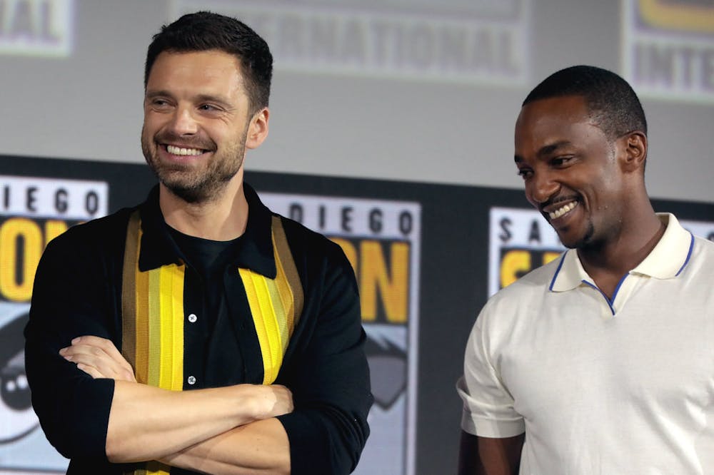 GAGE SKIDMORE/CC BY-SA 2.0
Anthony Mackie and Sebastian Stan, who play the titular stars of Marvel's The Falcon and the Winter Soldier.