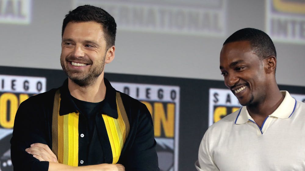 GAGE SKIDMORE/CC BY-SA 2.0
Anthony Mackie and Sebastian Stan, who play the titular stars of Marvel's The Falcon and the Winter Soldier.