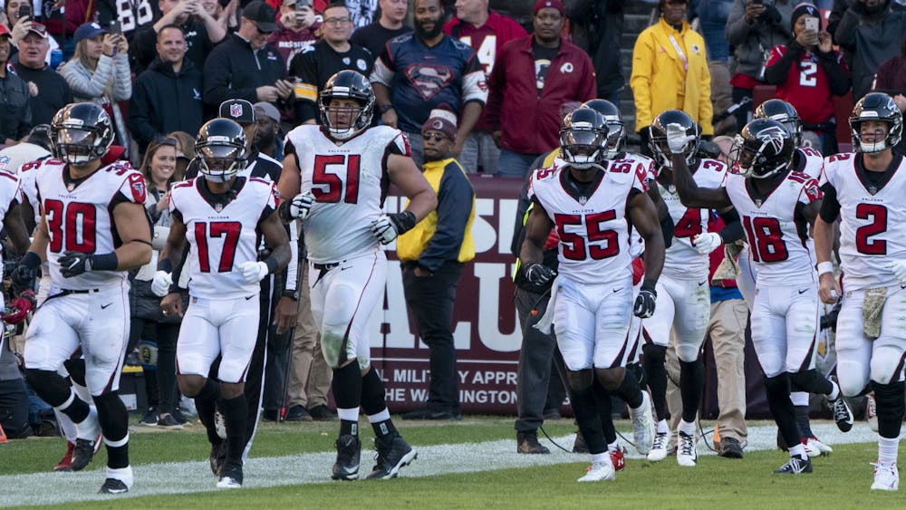 Keith Allison / CC BY-SA 2.0
NFL teams, such as the Atlanta Falcons, the New York Giants and the New York Jets, are having a rough season.