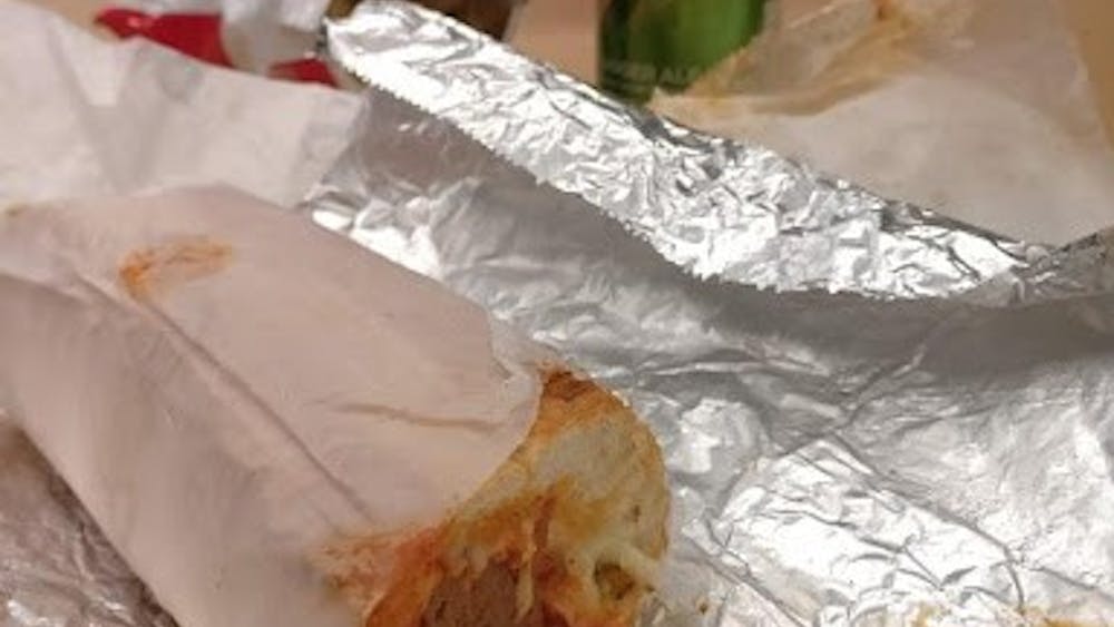 COURTESY OF JESSE WU
Wu was unsatisfied with his unadventurous weekend, including his meal at Pizza Boli’s.