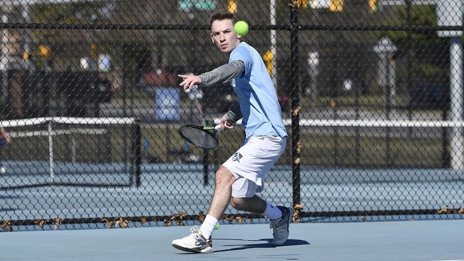 COURTESY OF HOPKINSSPORTS.COM
Senior Robby Simon makes it clear that both teams have championship aspirations this season.&nbsp;