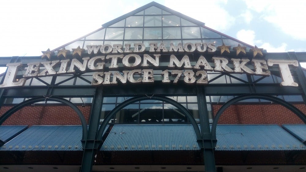 COURTESY OF MEAGAN PEOPLES
Over 80 vendors offer their wares at the historic Lexington Market.