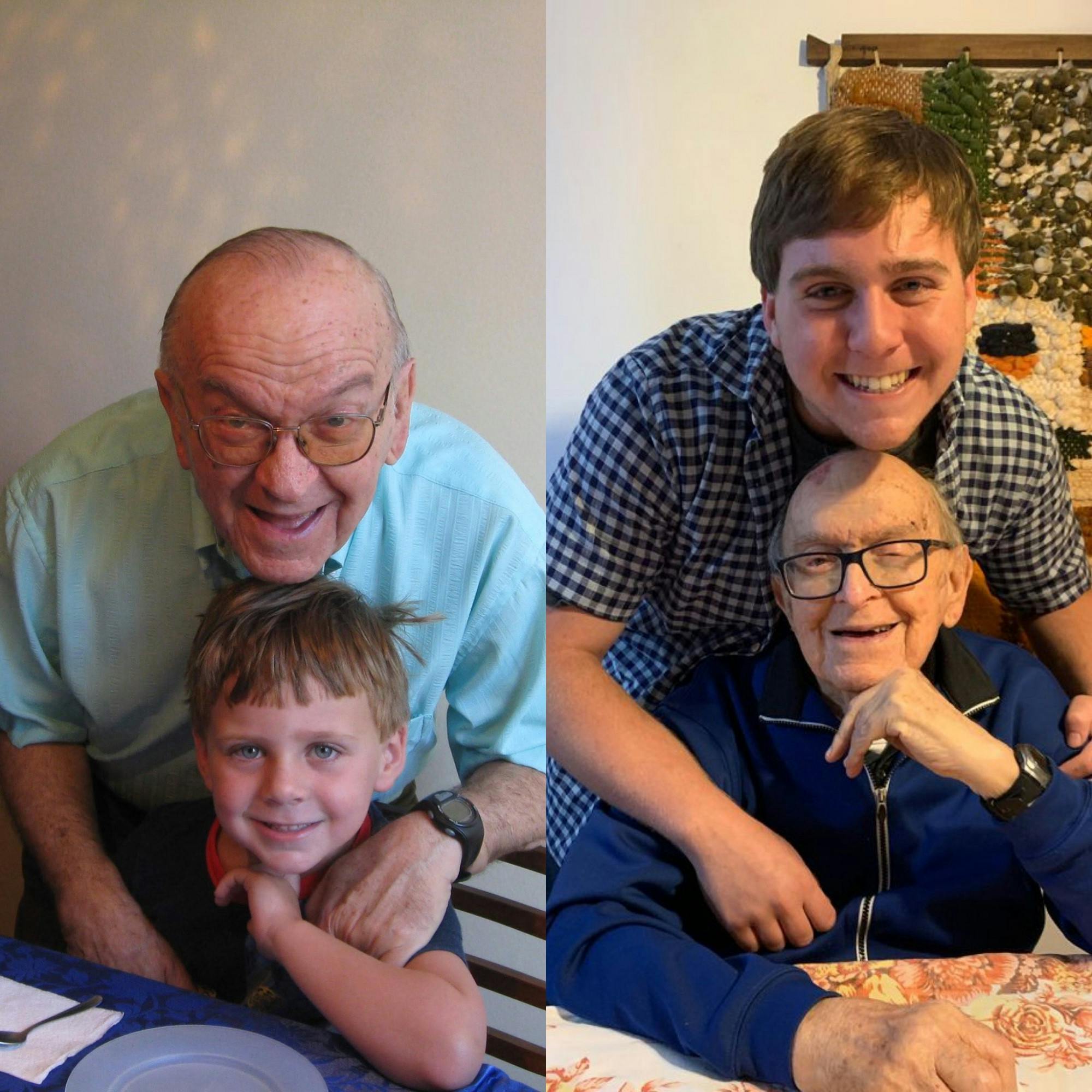 COURTESY OF GABRIEL LESSER
Lesser reflects on the role his grandfather’s breakfast traditions have played in his life.