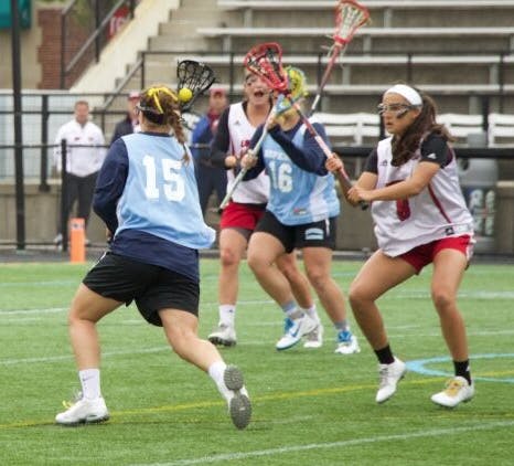 LEON SANTHAKUMAR/ PHOTOGRAPHY EDITOR
Hopkins raised over $7,000 in their tournament this past weekend.