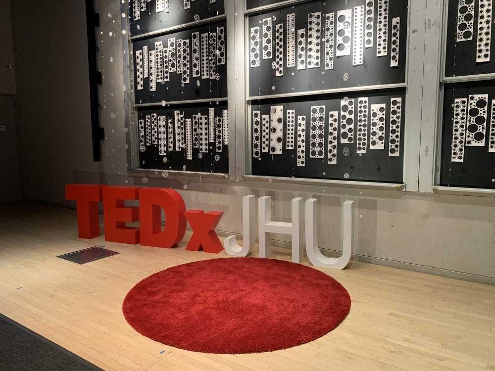 The TEDxJHU event. “Connect the Dots,” took place in the Bloomberg Center for Physics and Astronomy.