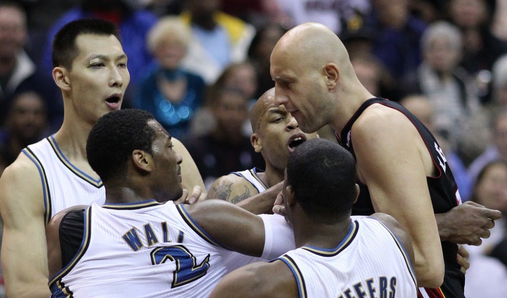 Serge Ibaka and Matt Barnes ejected after fight breaks out during NBA game