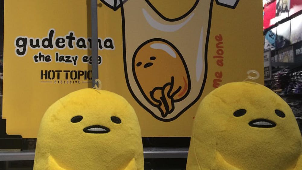ARNOLD GATILEP / CC BY 2.0
Gudetama exists in many forms of merchandise, including plushies.