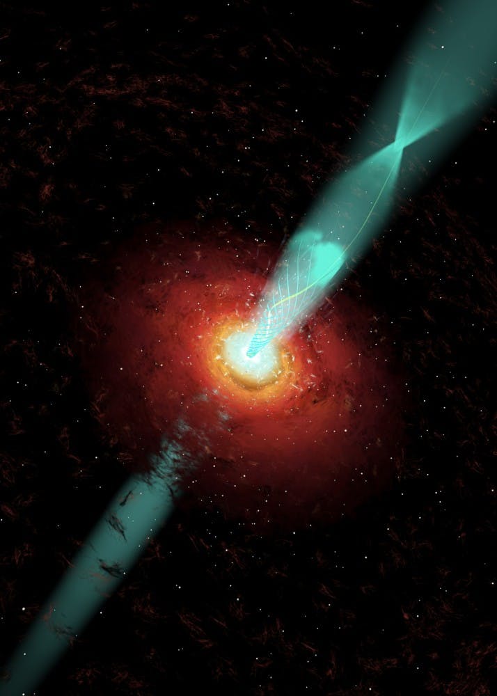 COURTESY OF WWW.BU.EDU
Fermi can detect gamma rays to measure light content of the universe.