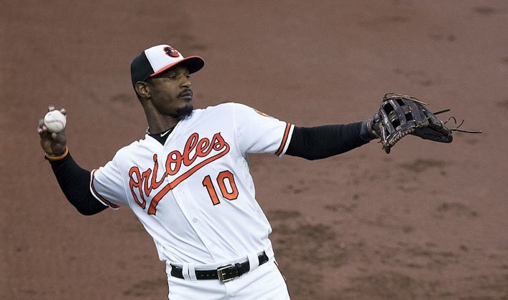 KEITH ALLISON/CC BY-SA 2.0
Adam Jones has likely played his last game as a Baltimore Oriole.