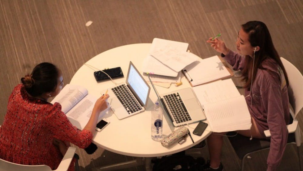 FILE PHOTO
During sophomore year, students spend long nights studying in Brody Learning Commons.
