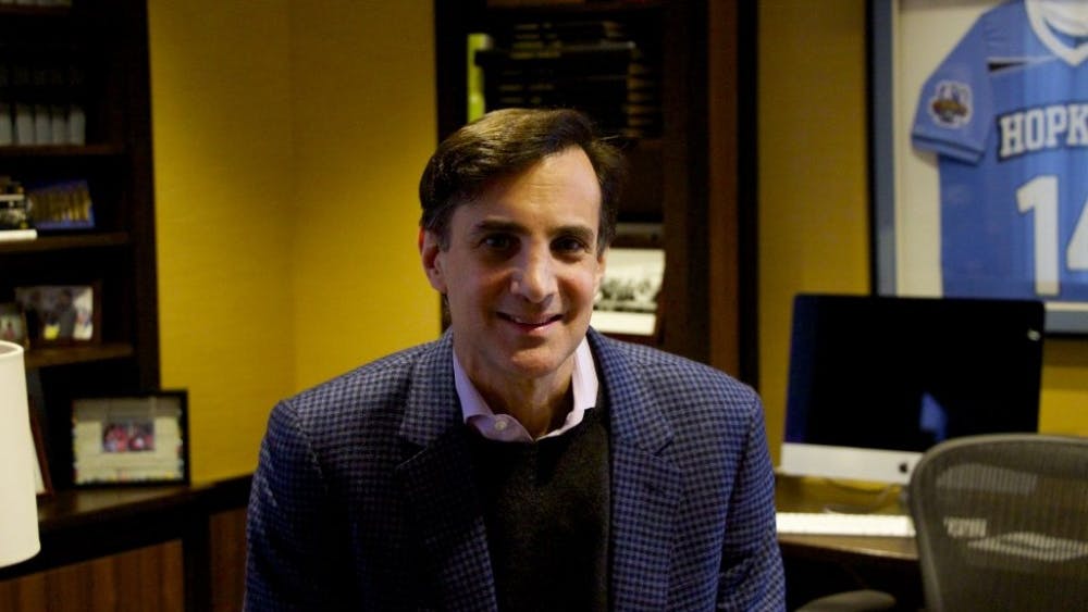 FILE PHOTO
Daniels has served as University president for the past eight years.