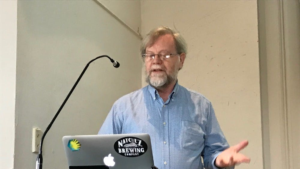 COURTESY OF JACOB TOOK
Richard J. Norby will conduct the Free-Air CO2 Enrichment experiment.