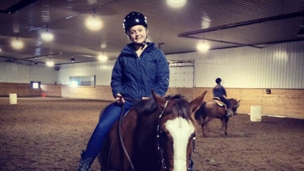 COURTESY OF LAURA WADSTEN
Wadsten and Zippo.