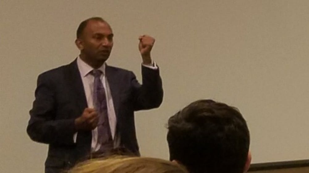 COURTESY OF PETER JI
Vignarajah is running to become the State’s Attorney for Baltimore City.