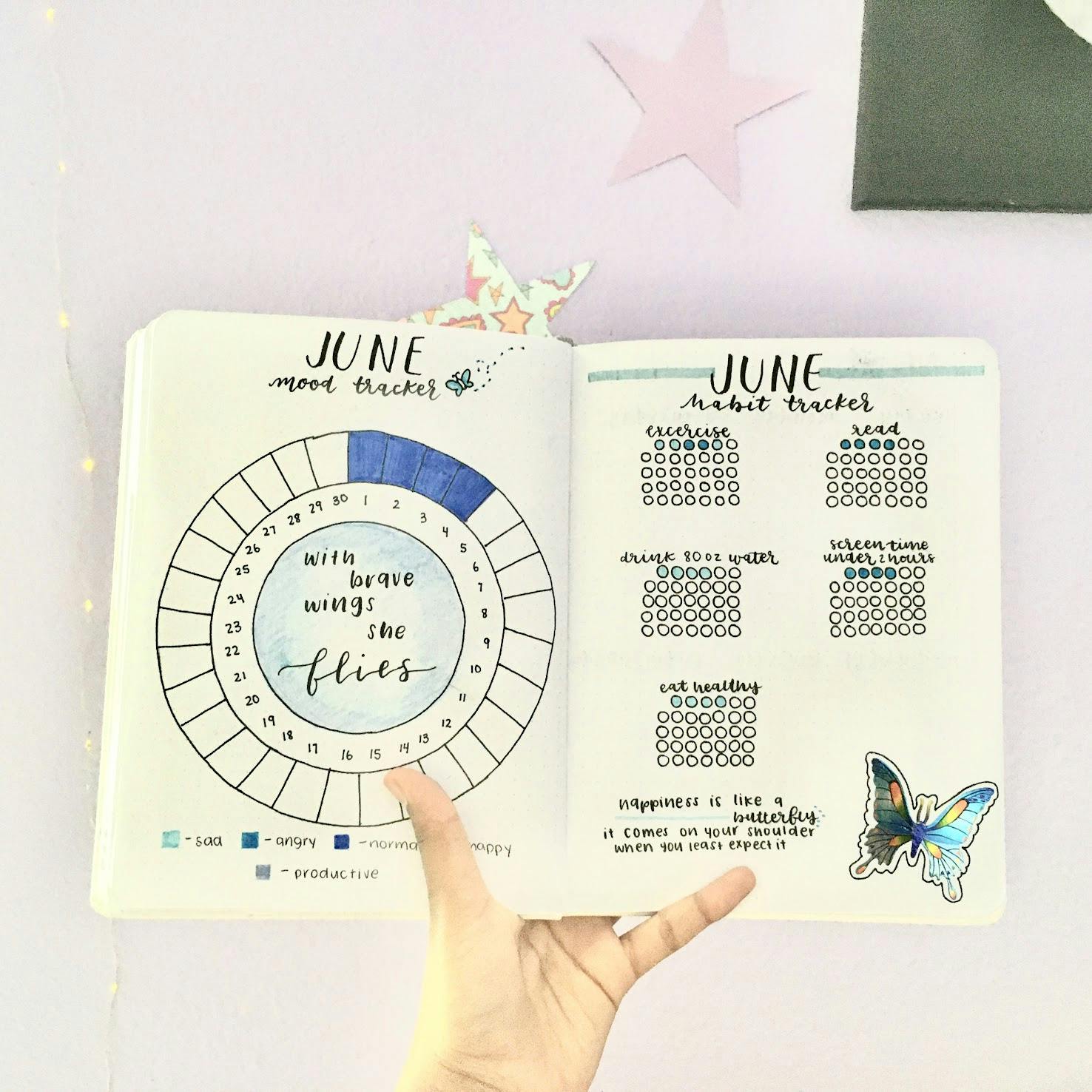 COURTESY OF EESHA BELLAD
Bellad discusses her journey and process of bullet journaling over the years.&nbsp;