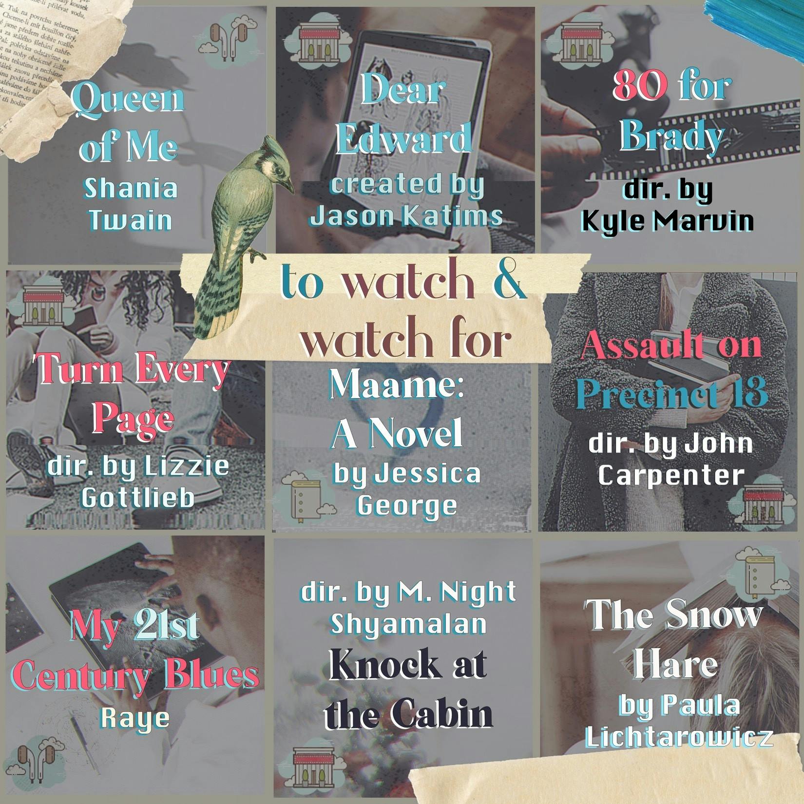 COURTESY OF MARY KATE MCCORMICK
This week’s picks include Turn Every Page, The Snow Hare and My 21st Century Blues.