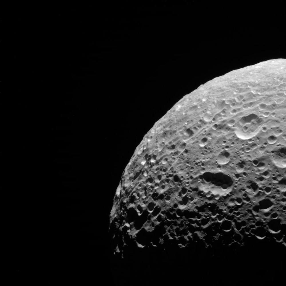 STUART RANKIN / CC BY-NC 2.0
Researchers found evidence of an ocean on one of Saturn’s moons, Mimas.