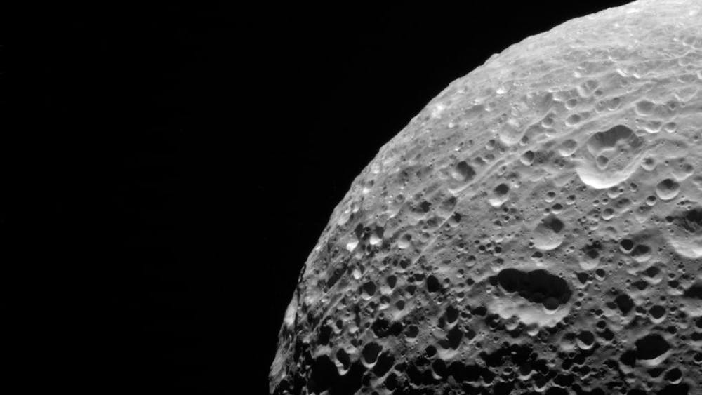 STUART RANKIN / CC BY-NC 2.0
Researchers found evidence of an ocean on one of Saturn’s moons, Mimas.