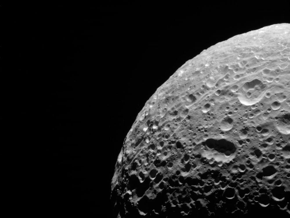 STUART RANKIN / CC BY-NC 2.0
Researchers found evidence of an ocean on one of Saturn’s moons, Mimas.