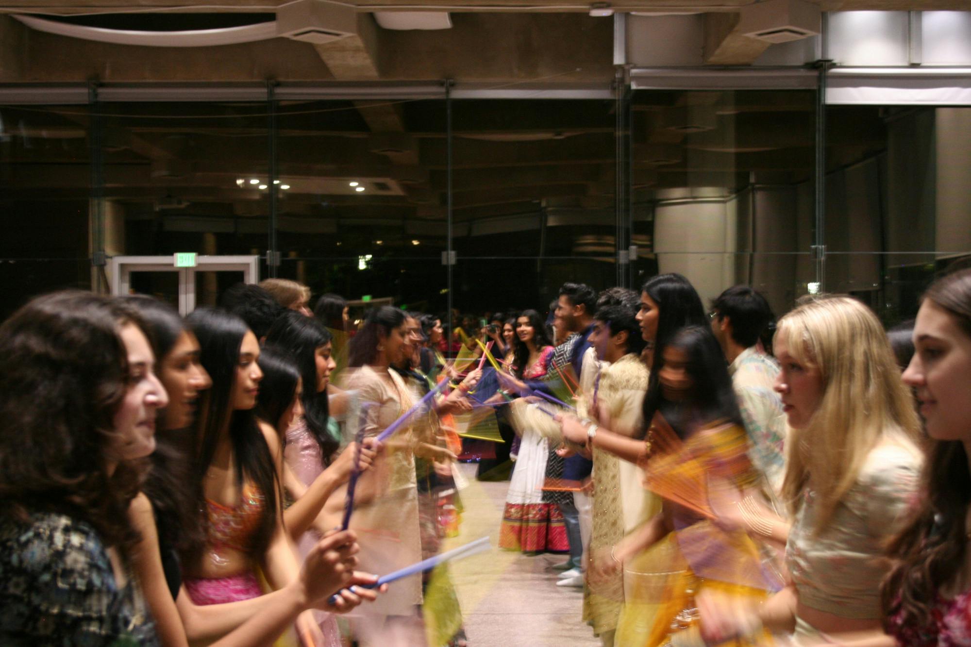 ERIC WANG / STAFF PHOTOGRAPHER
On Oct. 26, SASH hosted a night of Garba, a Gujarati dance performed during the Hindu festival of Navratri.