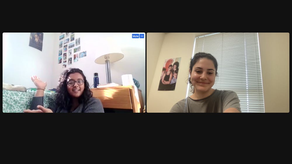 COURTESY OF LAURA SALEM
Now that their first fully in-person semester has begun, Salem and Iyer reflect on the changes and challenges.