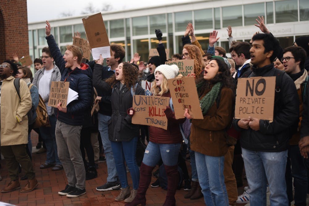 FILE PHOTO

Shortly after the bill was announced, students marched to President Daniels’ house in protest.