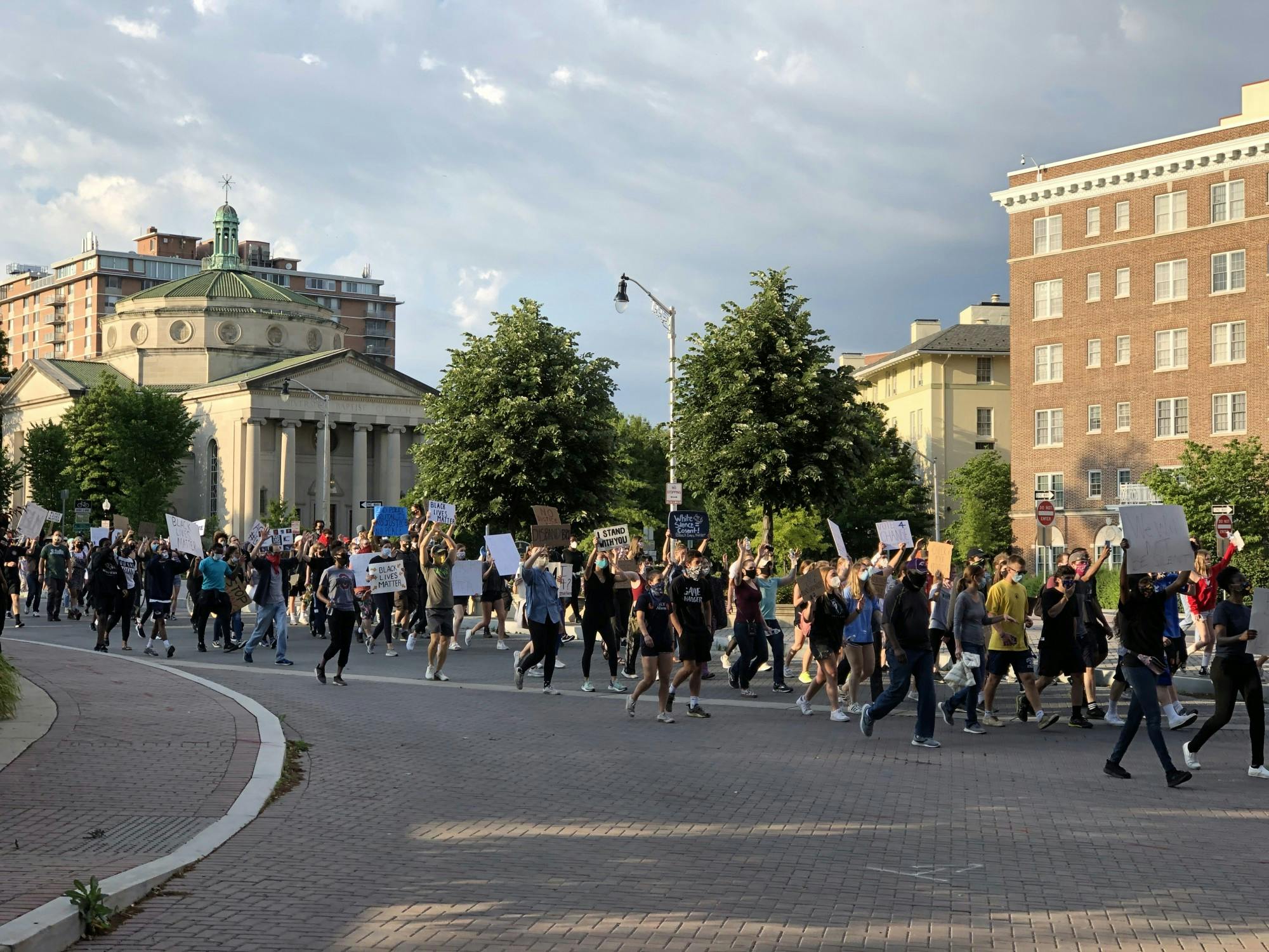 COURTESY OF RUDY MALCOM&nbsp;
Protesters in Baltimore demand the end of police brutality.&nbsp;
