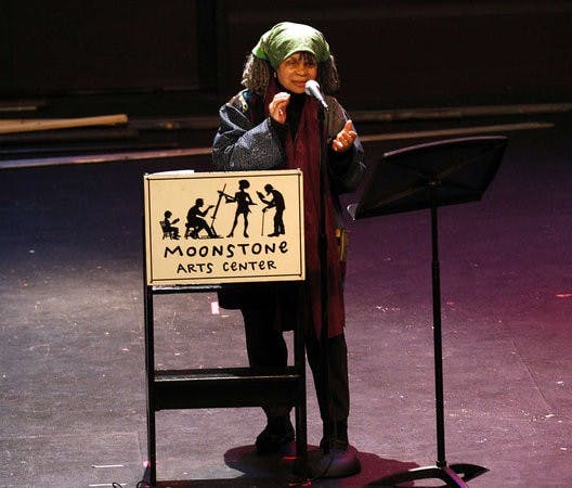 LARRY ROBIN?CC BY-SA 4.0
Celebrated poet Sonia Sanchez was a featured panelist at the event.