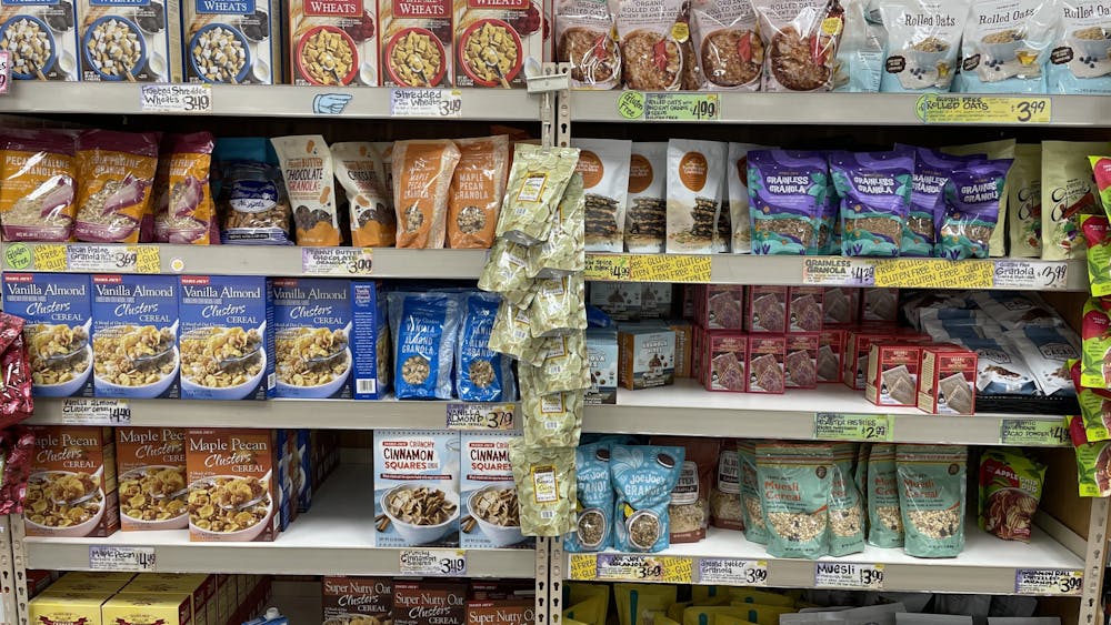 COURTESY OF YANA MULANI
Taking a stroll through the cereal and dried oats section of Trader Joe’s, you will find many fall-themed items!