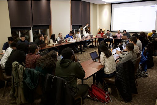 COURTESY OF CLAIRE GOUDREAU
Leff and Mollin feel that the policy updates harm student clubs, while Shade thinks there are positives to the changes.