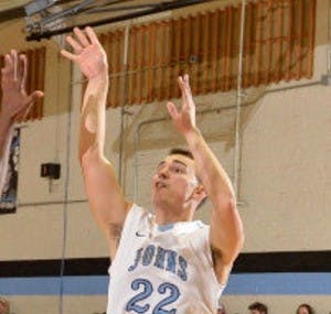 hopkinssports.com
Williams has been very dangerous this year from beyond the three-point arc.