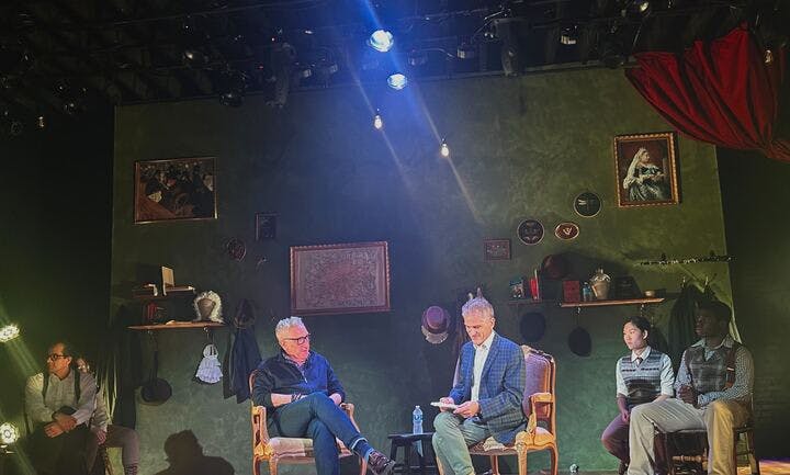 COURTESY&#x20;OF&#x20;MYRA&#x20;SAEED&#x0A;Nguyen&#x20;and&#x20;Saeed&#x20;outline&#x20;their&#x20;distinct&#x20;experiences&#x20;and&#x20;varied&#x20;takes&#x20;on&#x20;the&#x20;Hopkins&#x20;theater&#x20;department&#x2019;s&#x20;recent&#x20;performance.