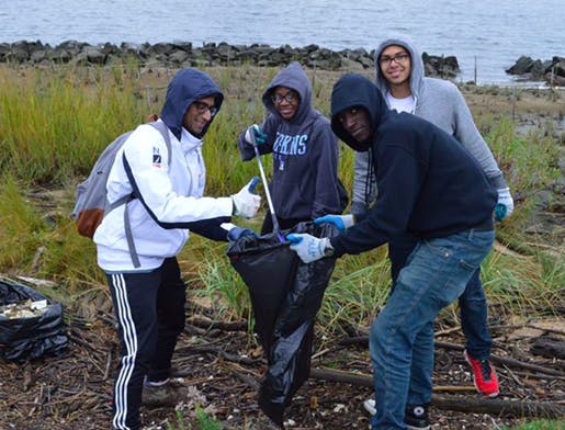 COURTESY OF APO
Members of APO, a service fraternity on campus, volunteer for many local organizations. 