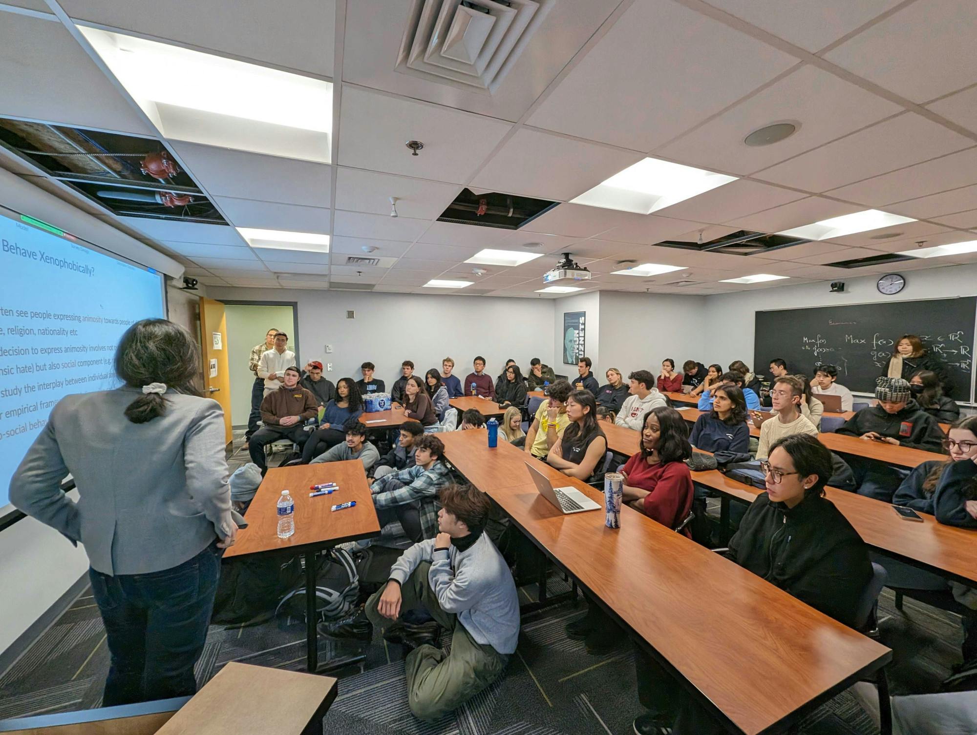 COURTESY OF HELLEN SESHIE-NASSER
Hwang and her team created models that quantify the social component of xenophobia to determine the most effective policy intervention.