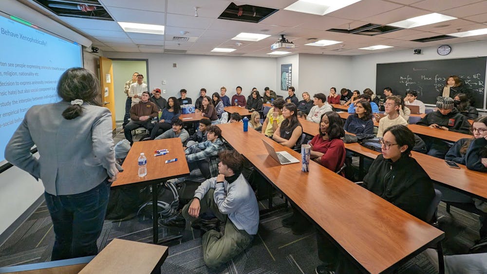 COURTESY OF HELLEN SESHIE-NASSER
Hwang and her team created models that quantify the social component of xenophobia to determine the most effective policy intervention.