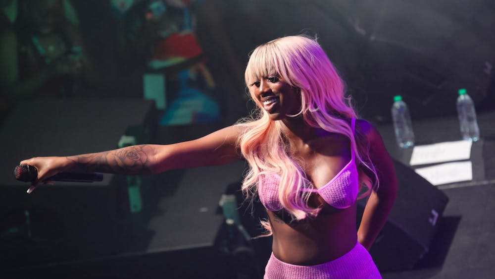 STEVEN SIMPSON / PHOTO EDITOR
Flo Milli riles the crowd at the latest Spring Fair Concert, proving the negativity at her announcement was ignorant and premature.