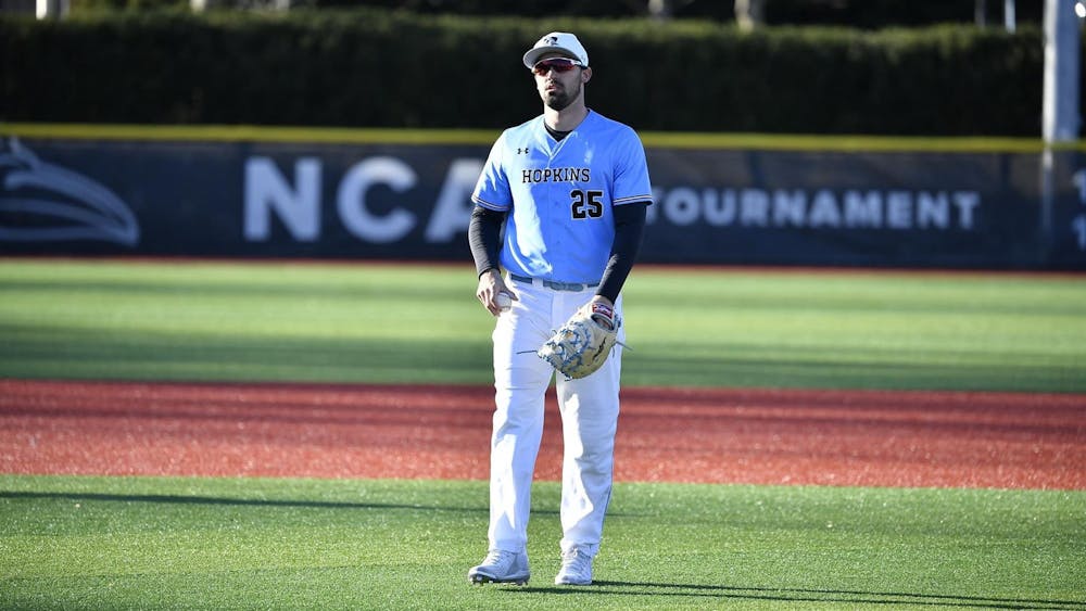 COURTESY OF HOPKINSSPORTS.COM
The Jays began their season by losing both games of a doubleheader against Franklin and Marshall.