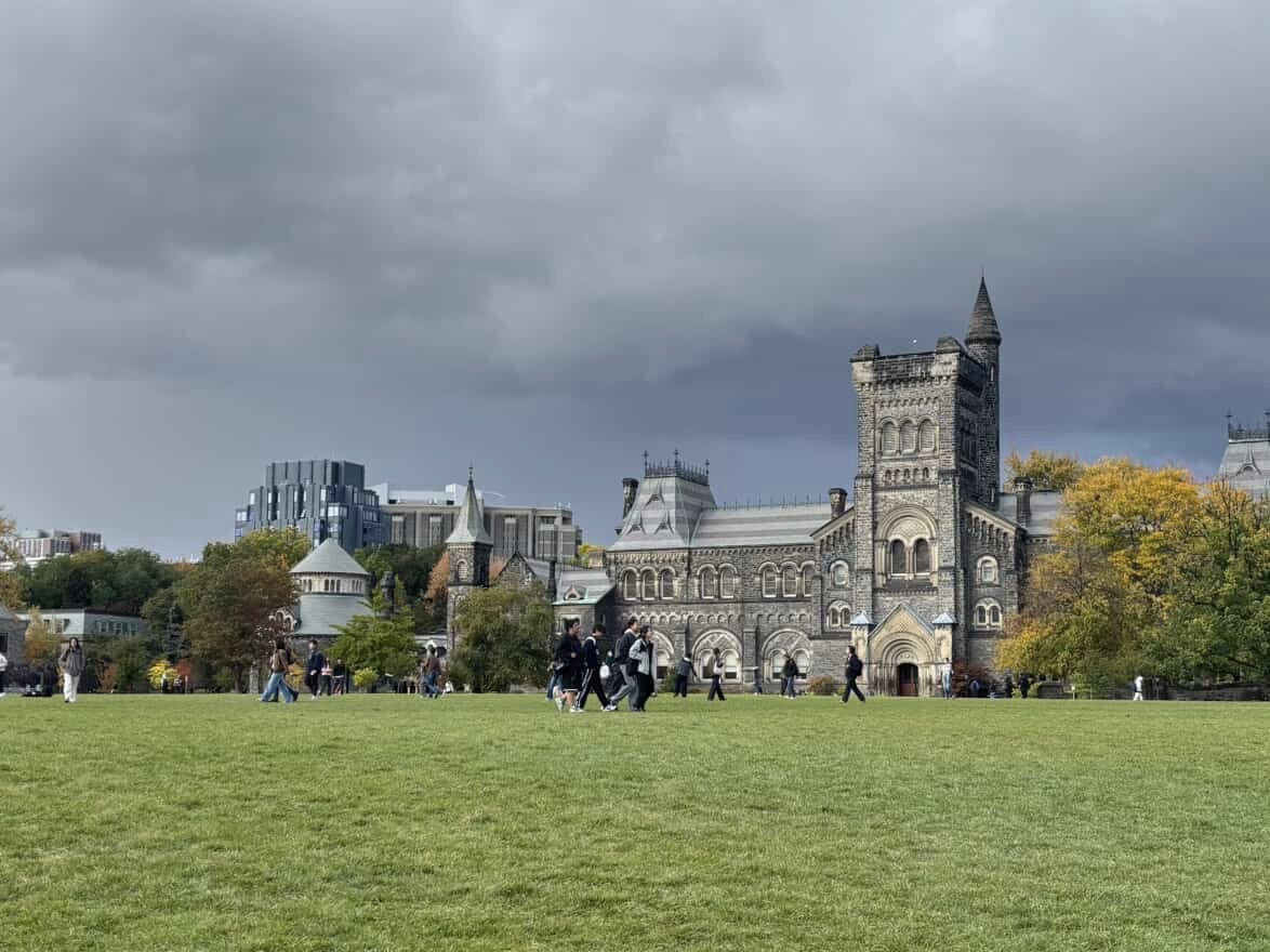 COURTESY OF MAI FUJII
Wang recounts her recent visit to the University of Toronto.