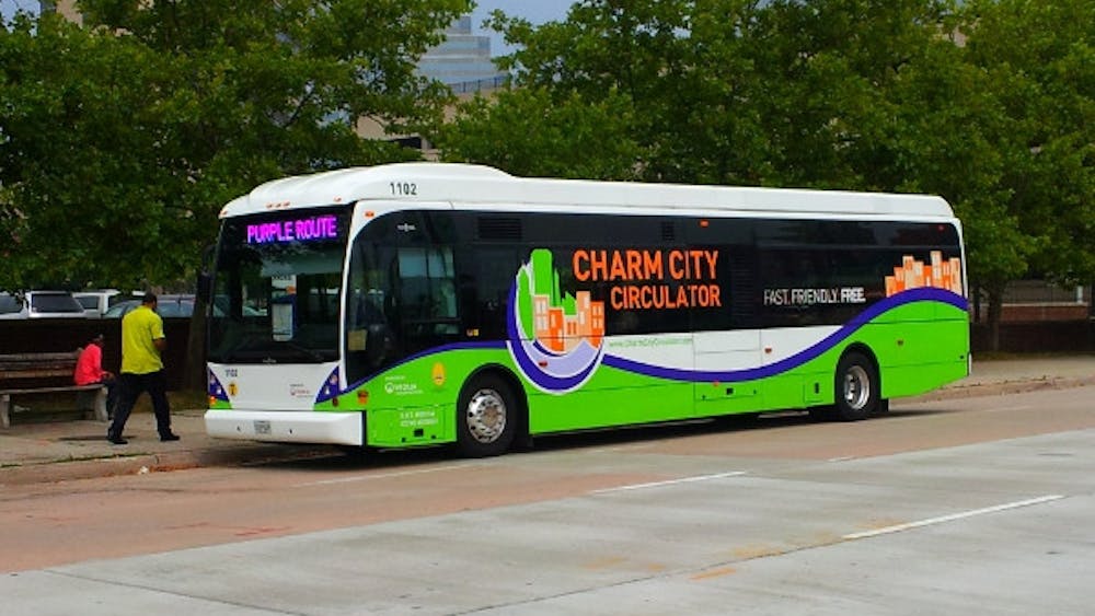 ET LAMBORGHINI / CC BY-SA 3.0
The Charm City Circulator is a free transit system that primarily runs through the “White L” of Baltimore.