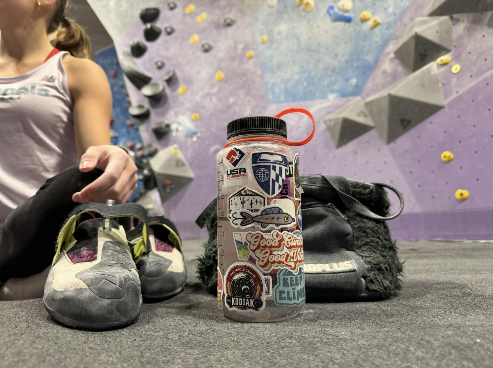 COURTESY OF TALIA LEHRER
Lehrer shares a fun beginner guide for rock climbing, one of her deepest passions.