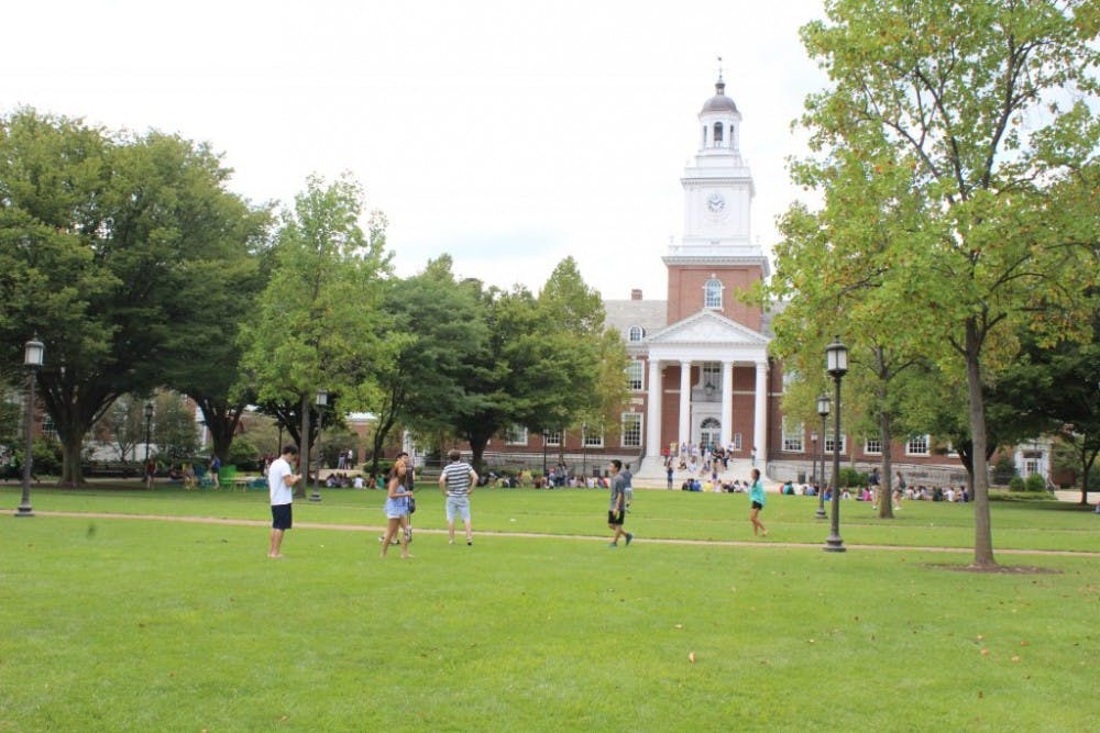  File Photo
Between classes and homesickness, being a freshman at Hopkins can be really hard.