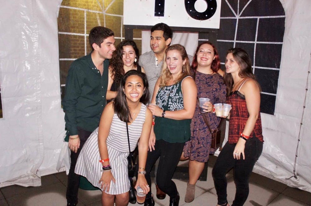 Courtesy of Raul Celso Paez Montoya
Alumni returned to campus to meet up and network with old friends.