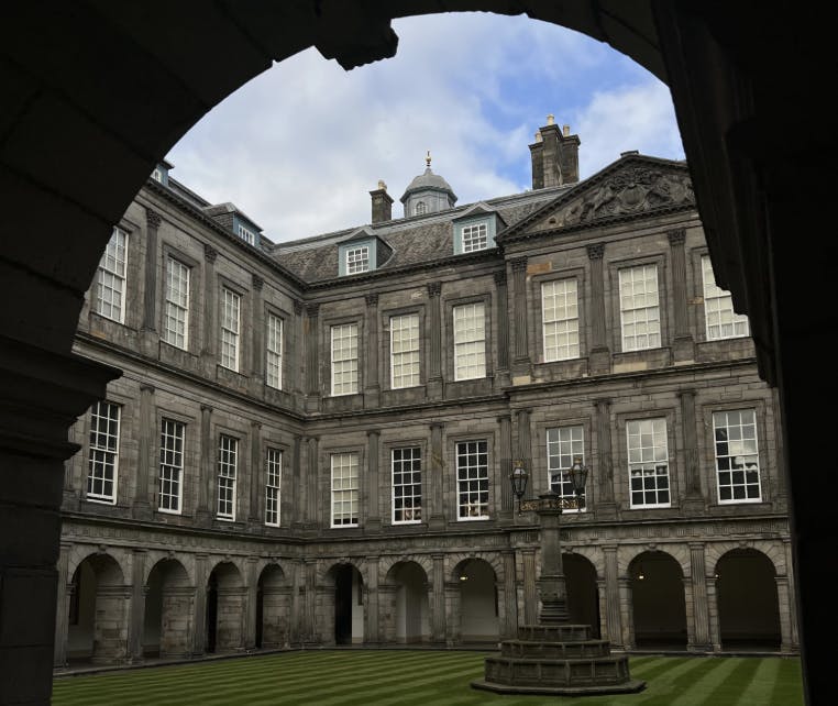 COURTESY OF ALYSSA GONZALEZ
Gonzalez contemplates the difference in how politics is perceived in everyday America versus in Scotland, where she is currently studying abroad.