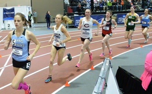 Hopkinssports.com
Sophomore Felicia Koerner claimed silver in the 3000-meter.