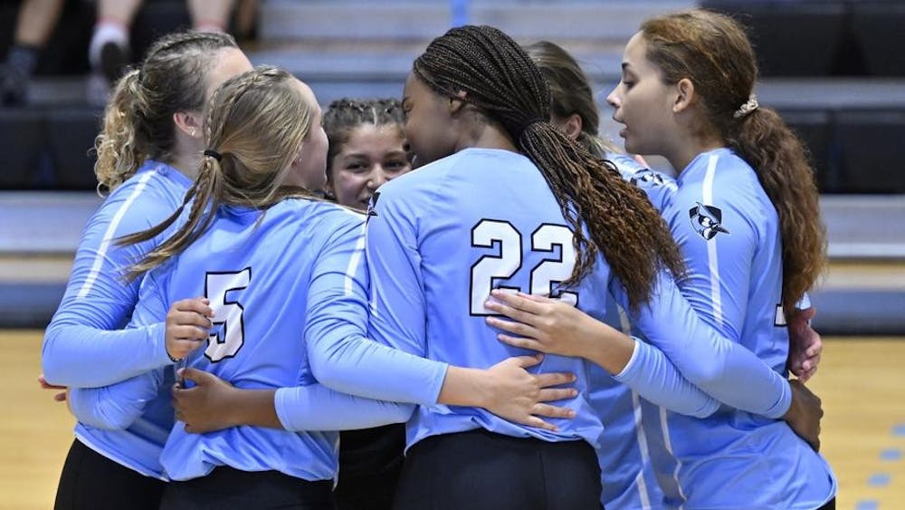 COURTESY OF HOPKINSSPORTS.COM
Hopkins volleyball beats the Haverford College Fords and the York College of Pennsylvania Spartans in back-to-back games.&nbsp;