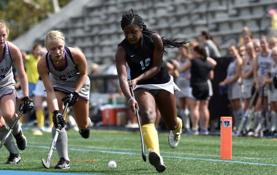 HOPKINSSPORTS.COM
Forward Princess Sutherland had five shots on goal in two games.