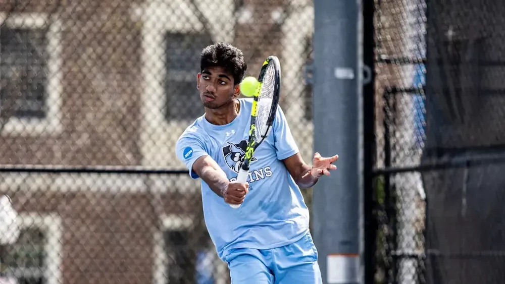 COURTESY OF HOPKINSSPORTS.COM
Both Hopkins tennis teams showed out and put on fights to take down schools. Men’s and women’s lacrosse are nearing the end of the Spring season but not slowing down their skills.