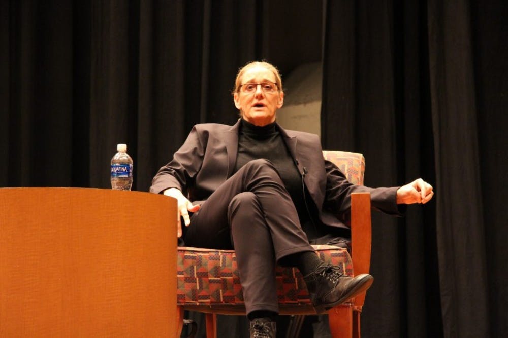  PHOTOGRAPHY STAFF
Futurist and businesswoman Martine Rothblatt shared her vision for a future where humans develop a society relies on machine consciousness.