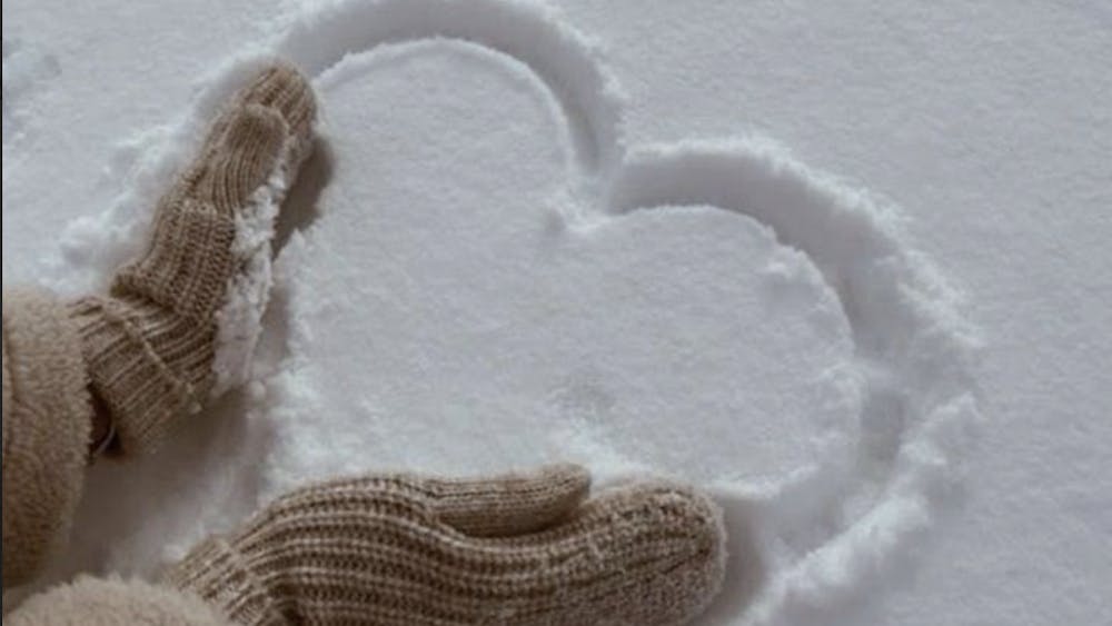 COURTESY OF ALEXANDRA GARCIA HERRERA
Herrera reflects on her first experience of snow.